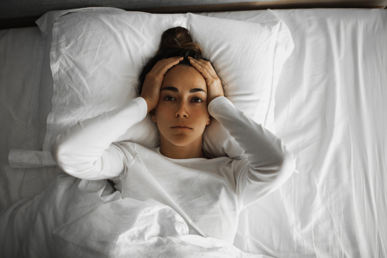 Près de 9 Français sur 10 confient souffrir d'insomnie. (Photo : getty Images)