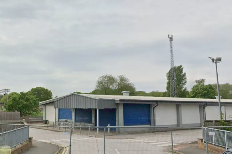 The empty former Lidl supermarket off Old Walsall Road, Hamstead, Birmingham