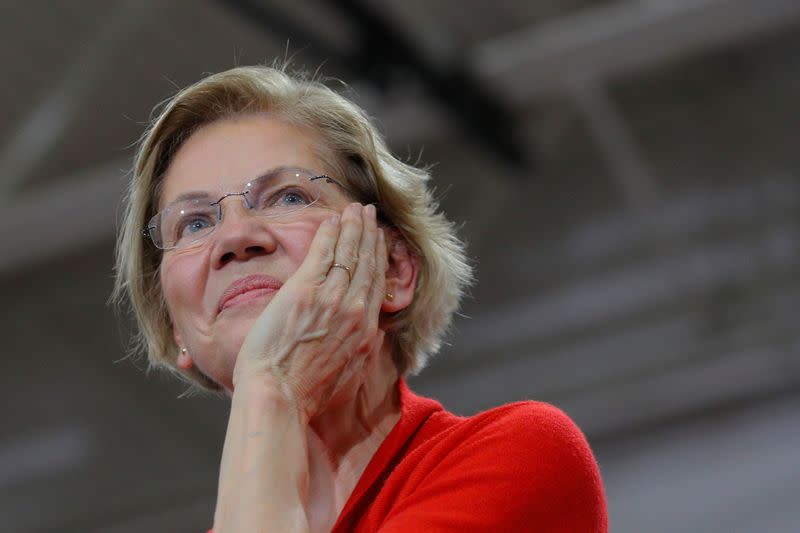 Democratic 2020 U.S. presidential candidate Warren campaigns in Concord