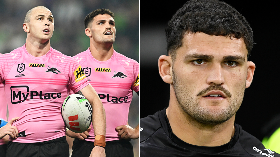 Nathan Cleary (pictured) is set to return for the Panthers this week and has sent a warning shot to his rivals ahead of Origin. (Getty Images)