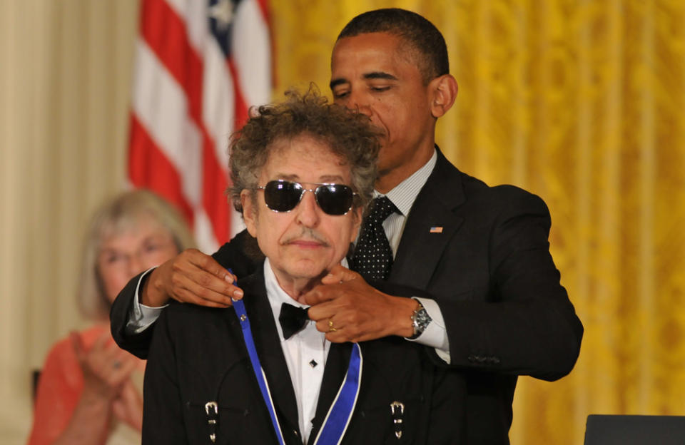 In 2010, despite approaching 70, Dylan raced through a blizzard to perform at Barack Obama’s civil rights concert at the White House. The former President of the US told Rolling Stone: "He wouldn't come to the rehearsal. He didn't want to take a picture with me ... He came in and played. That's how you want Bob Dylan, right? You don't want him to be all cheesin' and grinnin' with you. You want him to be a little skeptical about the whole enterprise. So that was a real treat."