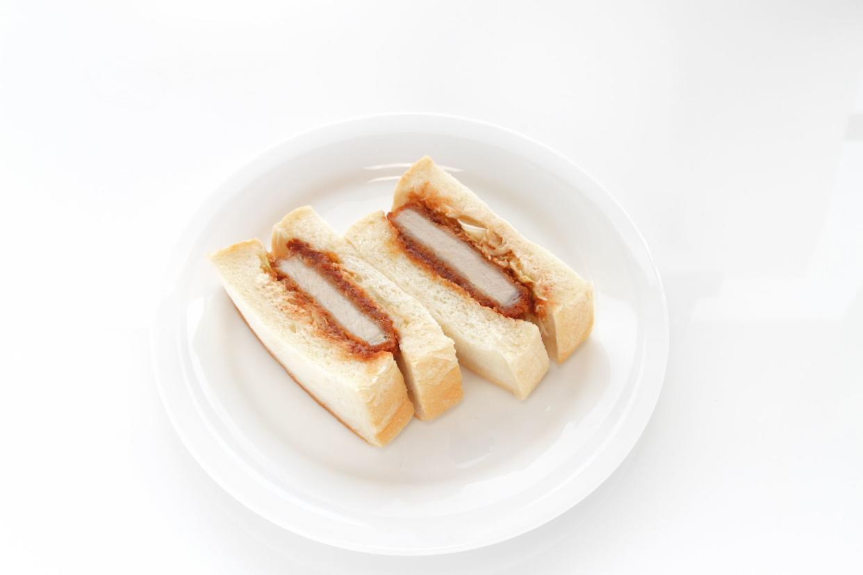 Japanese food, Tonkatsu Pork cutlet sandwich