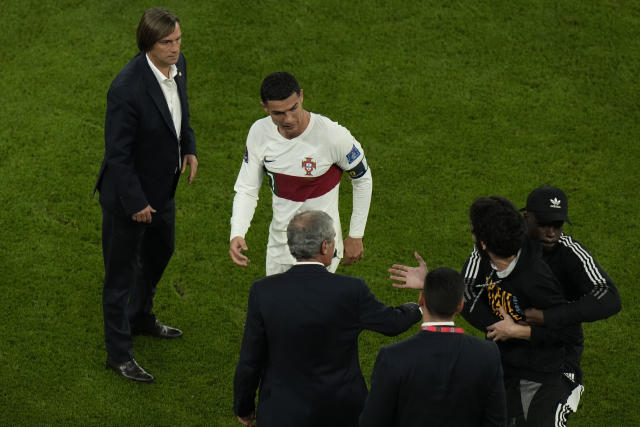 Cristiano Ronaldo leaves World Cup in tears as chances to win title are  shattered by Morocco