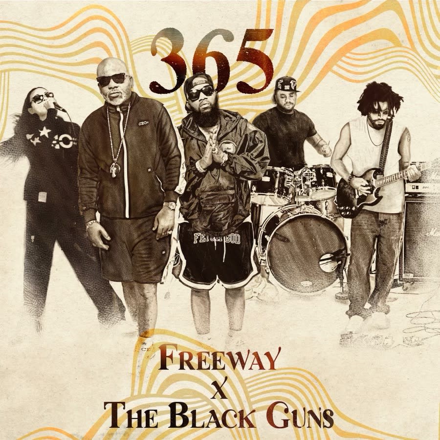 The Black Guns And Freeway "365' Single Artwork