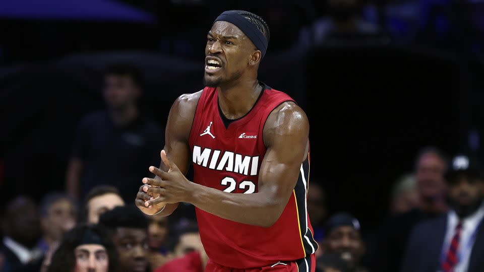 Jimmy Butler went down with an injury in the first quarter. - Tim Nwachukwu/Getty Images