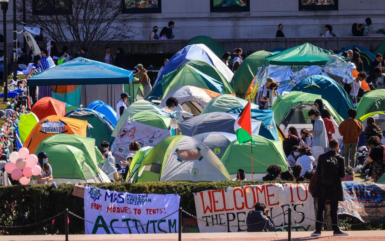 The Gaza Solidarity Encampment at Columbia University