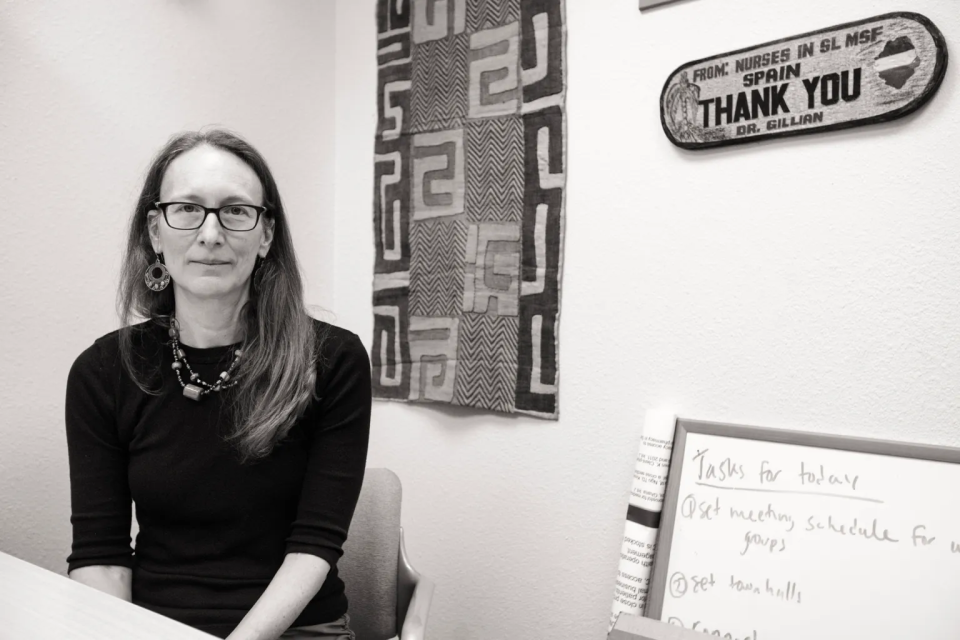 Dr. Gillian Burkhardt, the New Mexico Perinatal Collaborative’s board president and medical director of labor and delivery for the University of New Mexico Hospital.