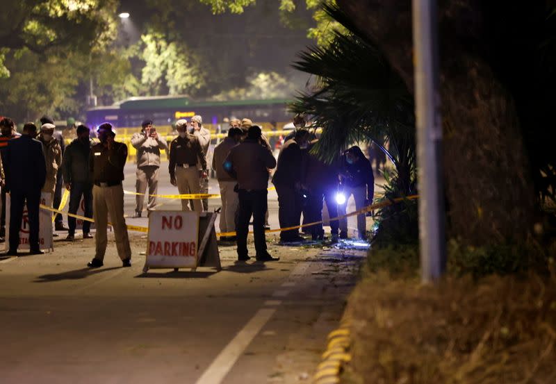 Blast near Israel embassy in New Delhi