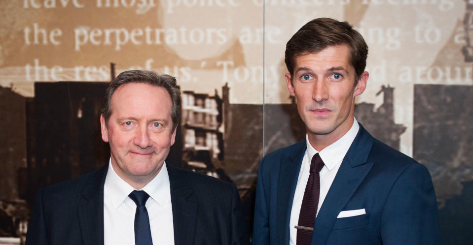 Neil Dudgeon and his ‘Midsomer Murders’ co-star Gwilym Lee in 2014. (PA Images)