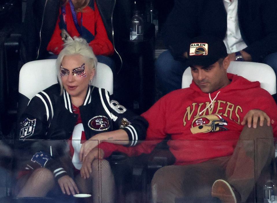 lady gaga at the super bowl