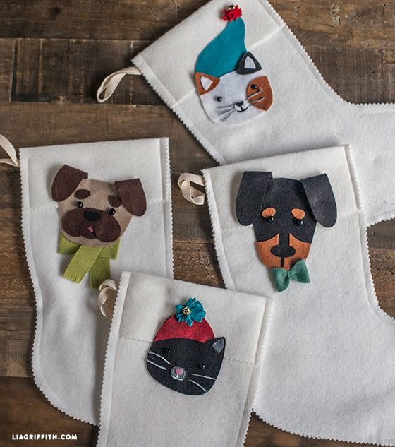 Wool Felt Stockings for Your Pets