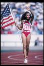 <p>The excitement was never-ending in the 1988 Summer Games. Florence Griffith Joyner won the 100-meter, 200-meter, 4x100-meter events and earned a silver in the 4x400-meter. Diver Greg Louganis overcame a concussion in the preliminaries to win and repeat as champion in the springboard final. East German Christa Rothenburger, who won a speed skating medal in the Winter Games, won a cycling medal and became the first person to win medals in both Olympiads in the same year. </p>