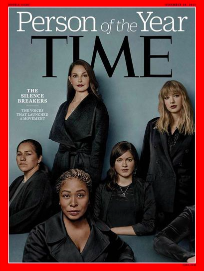 TIME magazine’s Person of the Year cover featuring an anonymous arm [Photo: TIME]