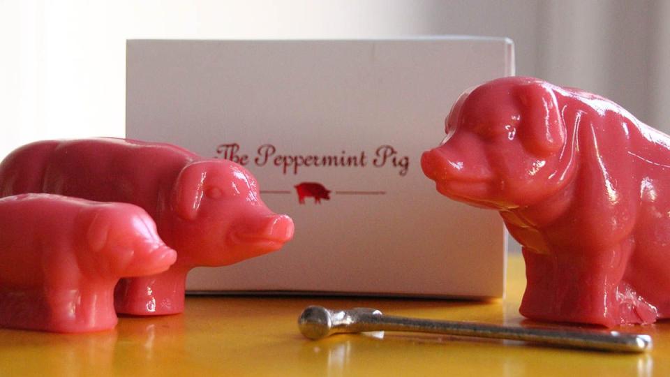 New Year's Eve Good Luck Traditions - Peppermint Pig