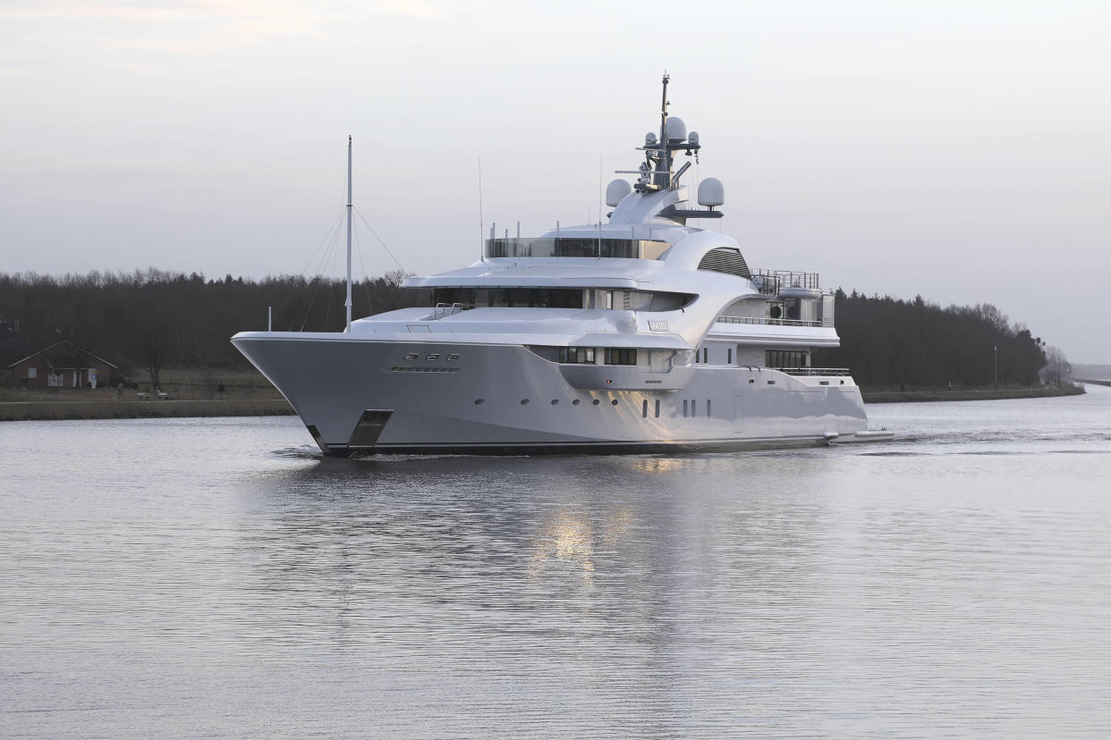 The Graceful, a superyacht owned by Russian President Vladimir Putin.