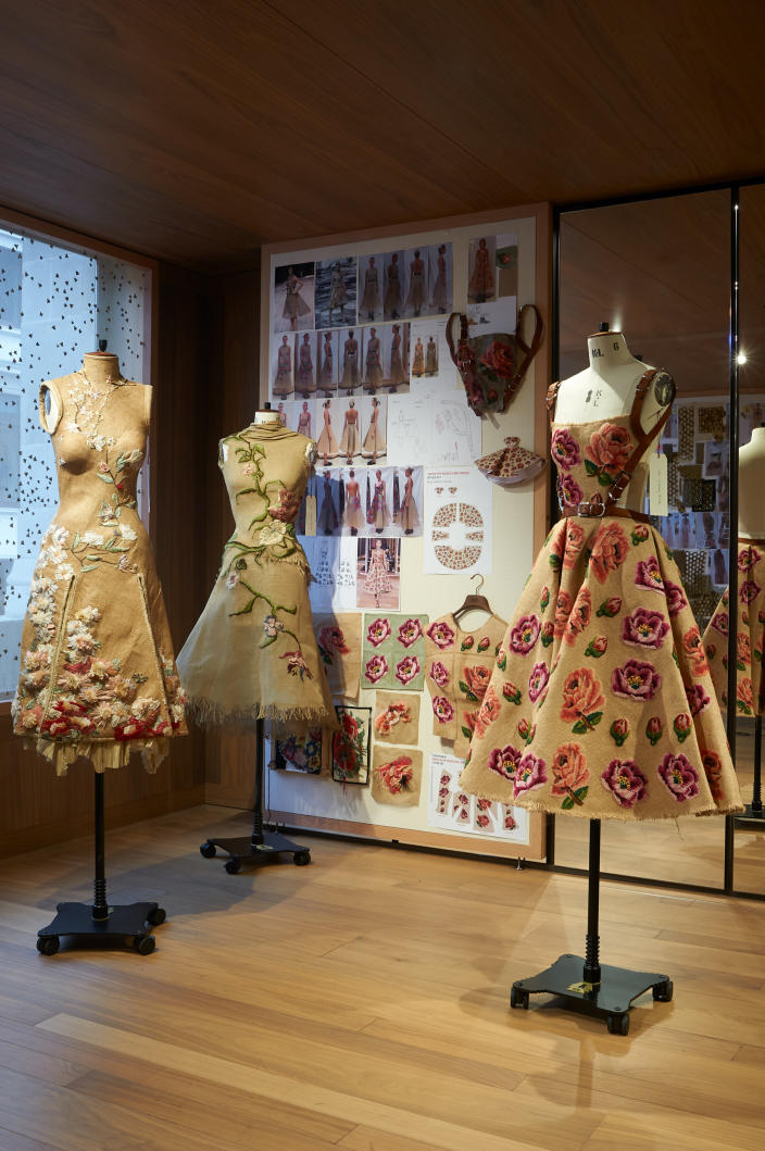 Inside the McQueen 'Roses' exhibition