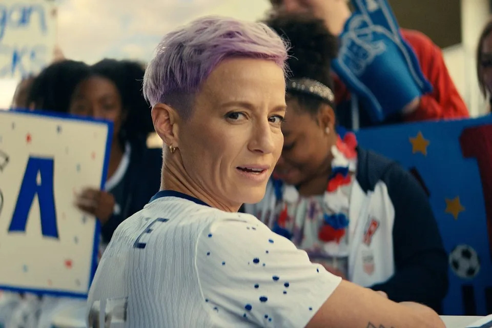 <p>Fox Sports</p> Megan Rapinoe