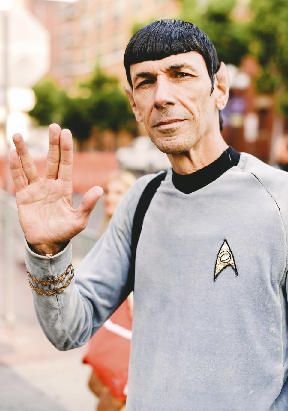 Spock from Star Trek cosplayer