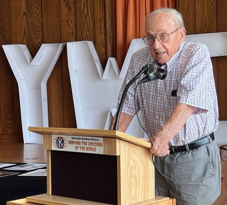 Joe Zelasko, a member of the Alliance Historical Society board of trustees for 52 years, was honored Thursday, June 29, 2023, at Alliance YWCA, the site of the organization's first meeting on the same date in 1939. Zelasko, a retired teacher who recently turned 90, is stepping down.