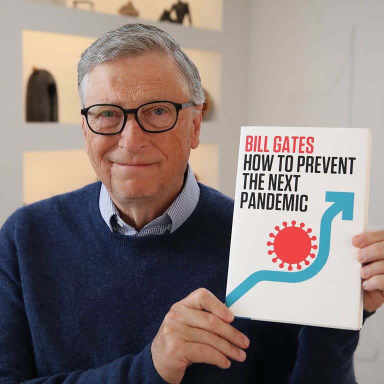 Bill Gates presentó su libro "Cómo prevenir la próxima pandemia" (Foto: Instagram @thisisbillgates)