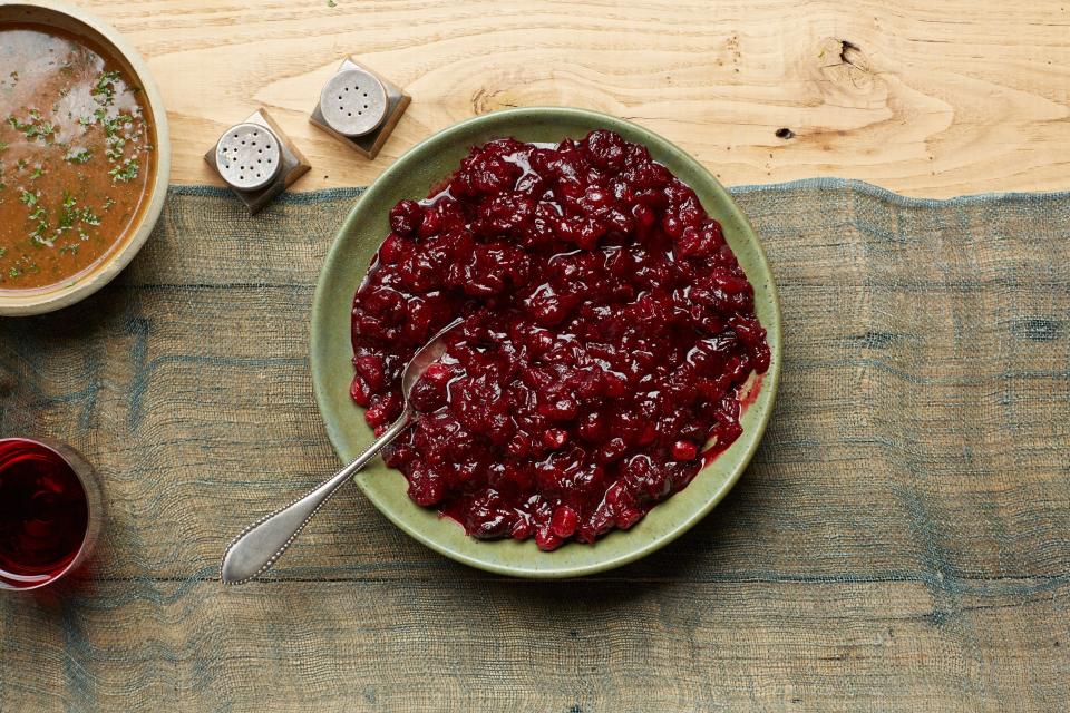 Cranberry-Cherry Compote