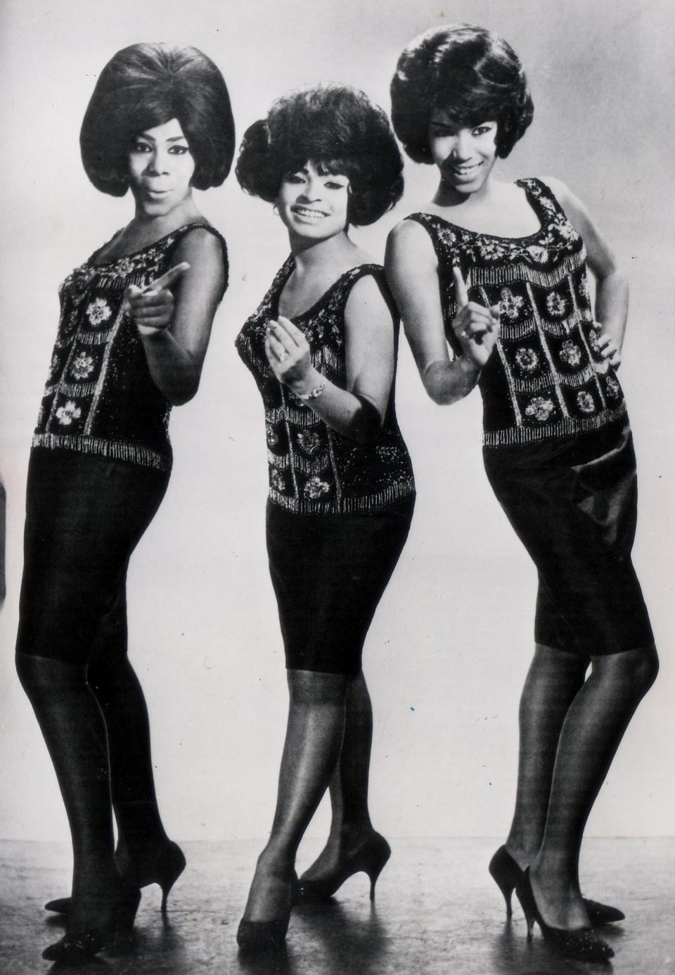 The Marvelettes' Gladys Horton, Wanda Young and Katherine Anderson in the mid-1960s.