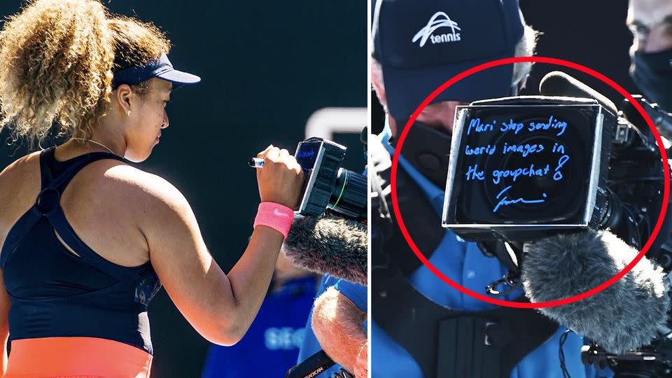 “Perturbador”: Naomi Osaka explica el mensaje “extraño” que le mandó a su hermana después del partido