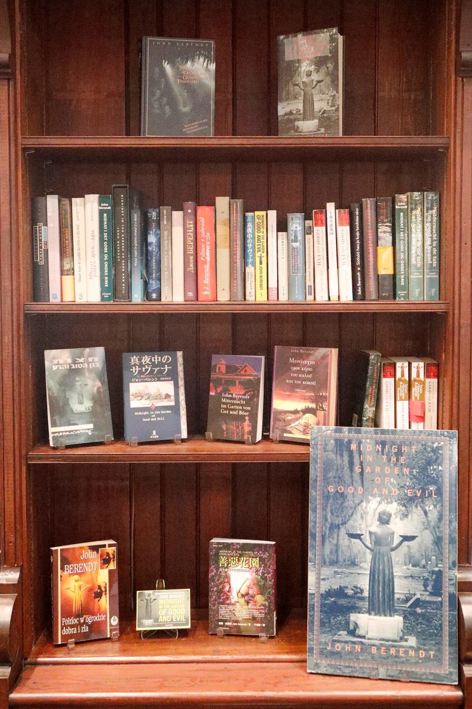 Foreign language versions of "Midnight in the Garden of Good and Evil" from the Duncan collection are currently on display at the Georgia Historical Society.