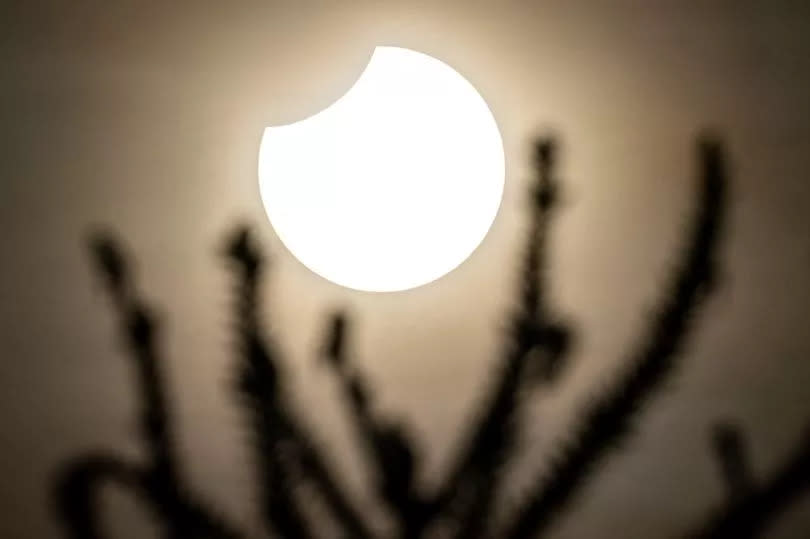 A few places will get the chance to see a partial eclipse within the UK and Ireland