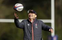 Britain Rugby Union - England Training & Press Conference - Pennyhill Park, Bagshot, Surrey - 24/2/17 England Head Coach Eddie Jones during training Action Images via Reuters / Andrew Boyers Livepic EDITORIAL USE ONLY.