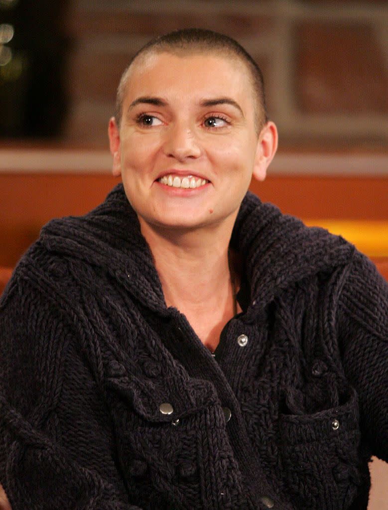 sinead oconnor at the cbs televsion city in los angeles