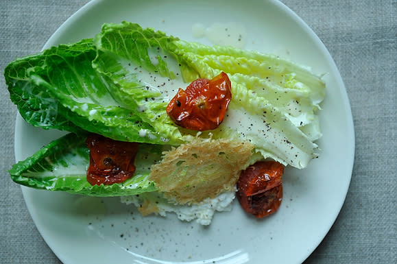 Goat Cheese Caesar Salad