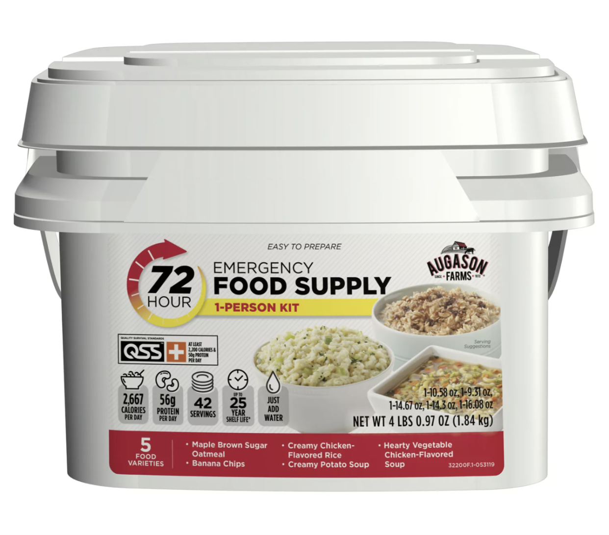 Augason Farms Emergency Food Supply Kit