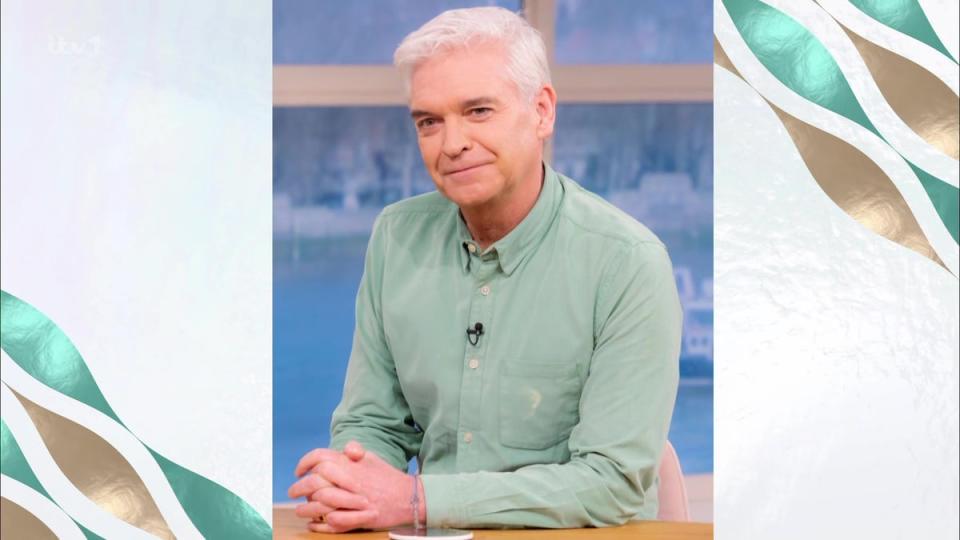 Phillip Schofield on This Morning (ITV)