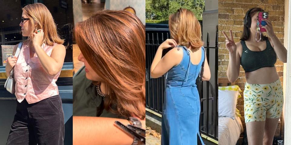 auburn copper hair transformation