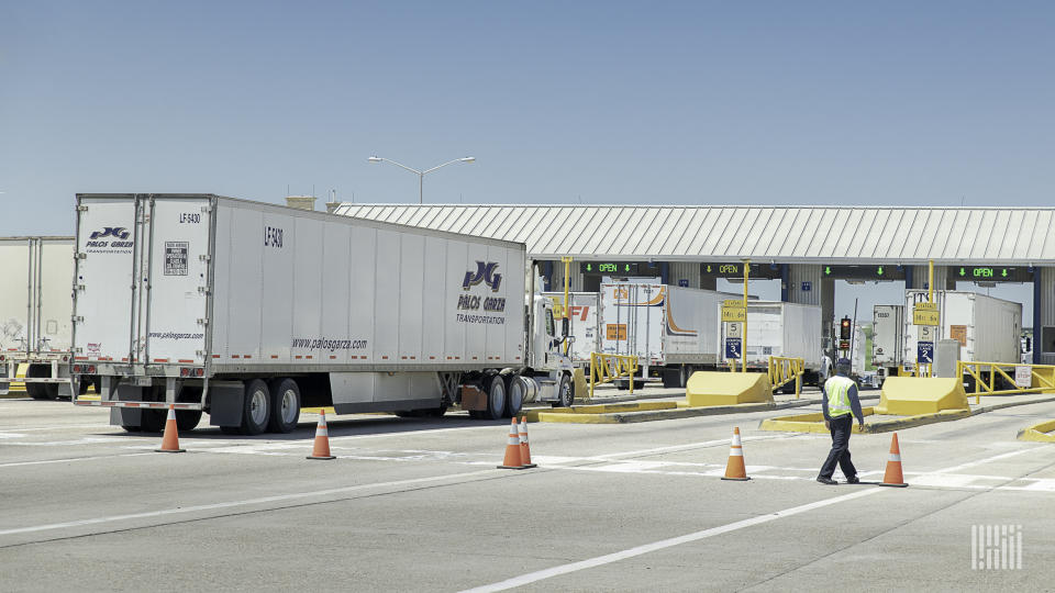 Almost 40% of shippers have already taken advantage of nearshoring manufacturing operations to Mexico, or are considering it, according to C.H. Robinson’s 2023 shipper survey. (Photo: Jim Allen/FreightWaves)