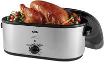<p>Make the best holiday meals this season with the <span>Oster Roaster Oven With Self-Basting Lid</span> ($70, originally $120). It slow cooks, roasts, and even bakes. You'll have fun whipping up new recipes in it.</p>