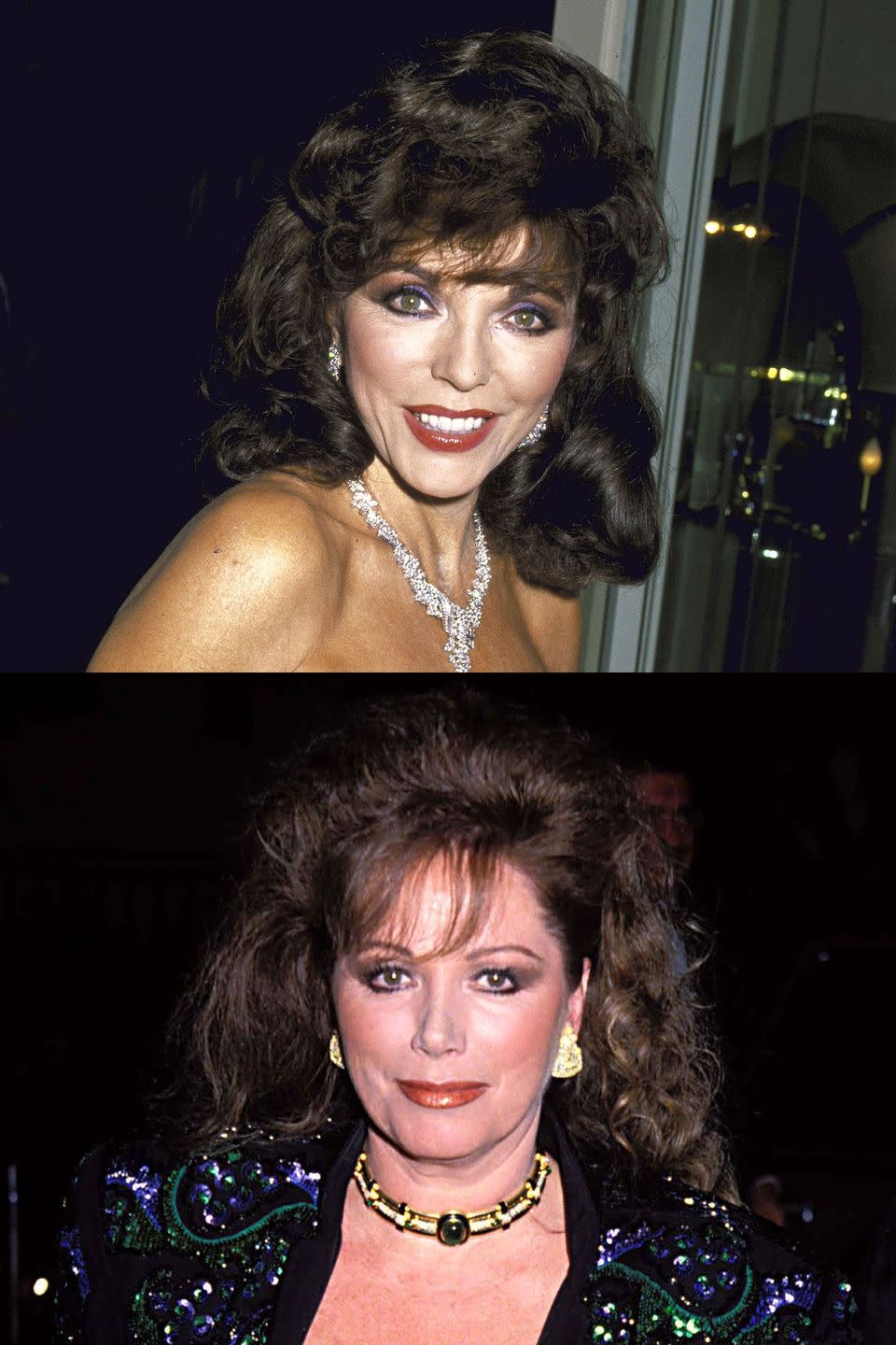 1988: Joan Collins vs. Jackie Collins