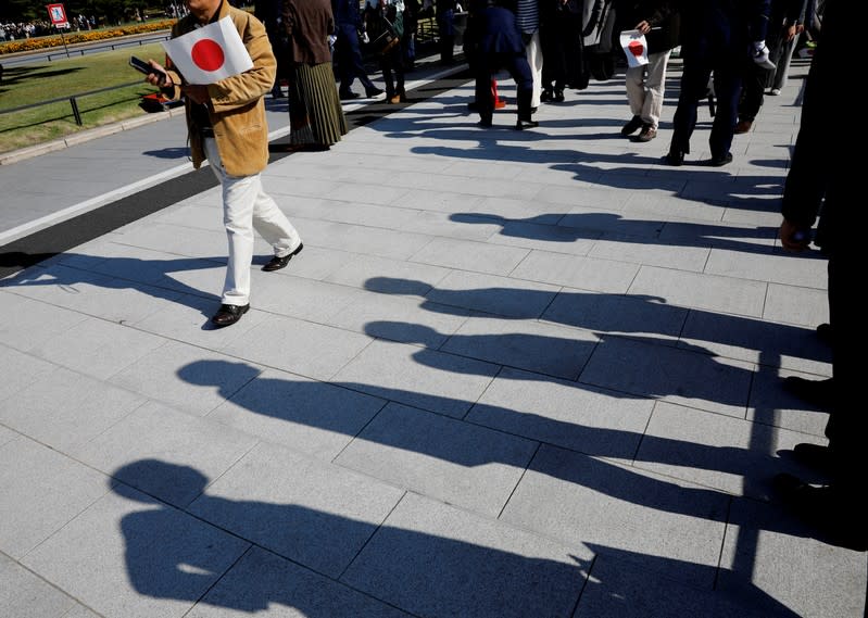 Royal parade to mark the enthronement of Japanese Emperor Naruhito in Tokyo