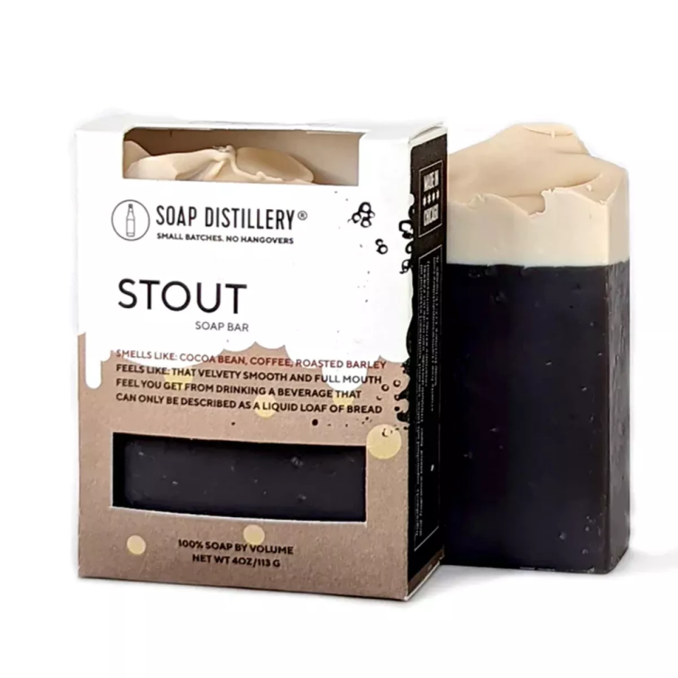 <p><a href="https://go.redirectingat.com?id=74968X1596630&url=https%3A%2F%2Fwww.macys.com%2Fshop%2Fproduct%2Fsoap-distillery-stout-soap-bar%3FID%3D14724533%26pla_country%3DUS%26CAGPSPN%3Dpla&sref=https%3A%2F%2Fwww.womansday.com%2Flife%2Fg40646294%2Fstocking-stuffer-ideas%2F" rel="nofollow noopener" target="_blank" data-ylk="slk:Shop Now;elm:context_link;itc:0;sec:content-canvas" class="link ">Shop Now</a></p><p>Stout Soap Bar</p><p>Macy's</p><p>$4.99</p>