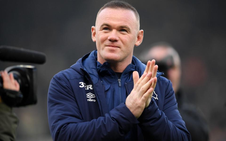 Wayne Rooney will be able to return to action in English football on January 2 after signing as player coach for Derby County - Getty Images Europe