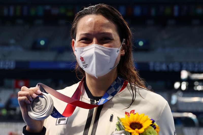 Swimming - Women's 200m Freestyle - Medal Ceremony