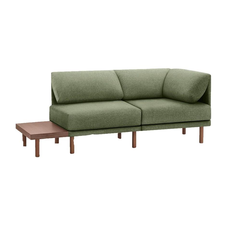 <p><a href="https://go.redirectingat.com?id=74968X1596630&url=https%3A%2F%2Fburrow.com%2Frange-fabric%2F2-piece-one-arm-sofa-with-table%3Fsku%3DFLRST-SFT-RG-S2-A1-C0-MG-DW-WN&sref=https%3A%2F%2Fwww.elle.com%2Ffashion%2Fshopping%2Fg60233022%2Fbest-couches-for-small-spaces%2F" rel="nofollow noopener" target="_blank" data-ylk="slk:Shop Now;elm:context_link;itc:0;sec:content-canvas" class="link ">Shop Now</a></p><p>Range 2-Piece Sofa</p><p>burrow.com</p><p>$1130.00</p>