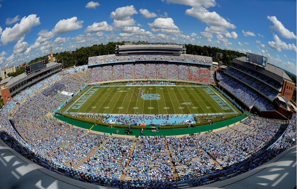 The naming of UNC’s Kenan Memorial Stadium contains an awful secret. (Getty Images)