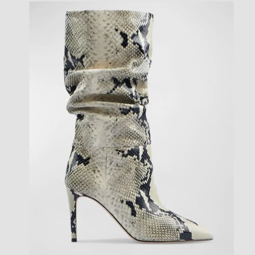 <p><a href="https://go.redirectingat.com?id=74968X1596630&url=https%3A%2F%2Fwww.neimanmarcus.com%2Fp%2Fparis-texas-python-embossed-slouchy-mid-boots-prod261520268&sref=https%3A%2F%2Fwww.harpersbazaar.com%2Ffashion%2Ftrends%2Fg43978289%2Fbest-summer-boots%2F" rel="nofollow noopener" target="_blank" data-ylk="slk:Shop Now;elm:context_link;itc:0;sec:content-canvas" class="link ">Shop Now</a></p><p>Python-Embossed Slouchy Mid Boots</p><p>$910.00</p><p>neimanmarcus.com</p><span class="copyright">Neiman Marucs</span>