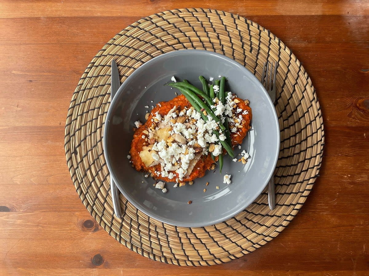 Romance on a plate: romesco chicken  (Hannah Twiggs)