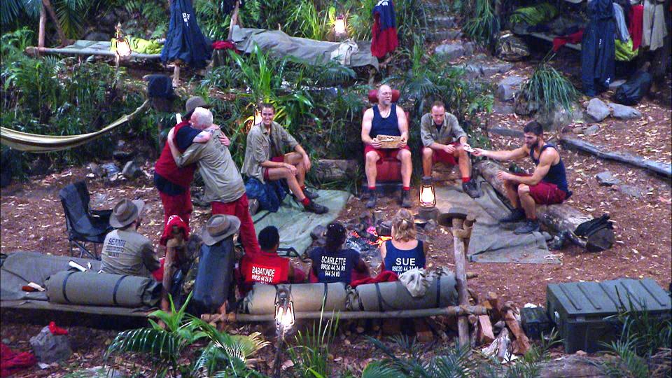 Campmates received their letters from home on I'm a Celebrity... Get Me Out of Here! (ITV/Shutterstock)