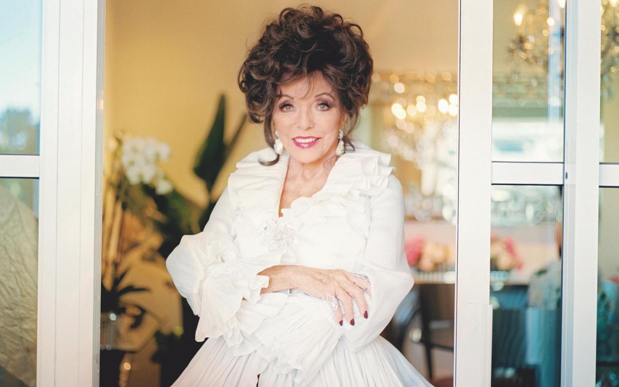 Joan Collins boasts an acting career that spans three-quarters of a century -  Bella Newman