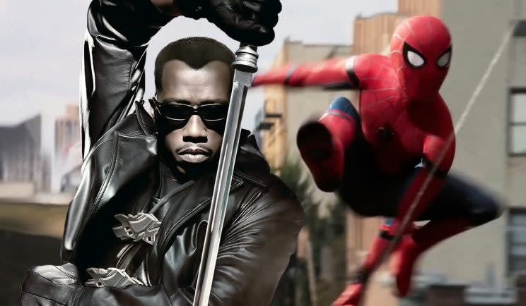 Could Blade be in the next Spider-Man movie? Credit: Marvel/Sony