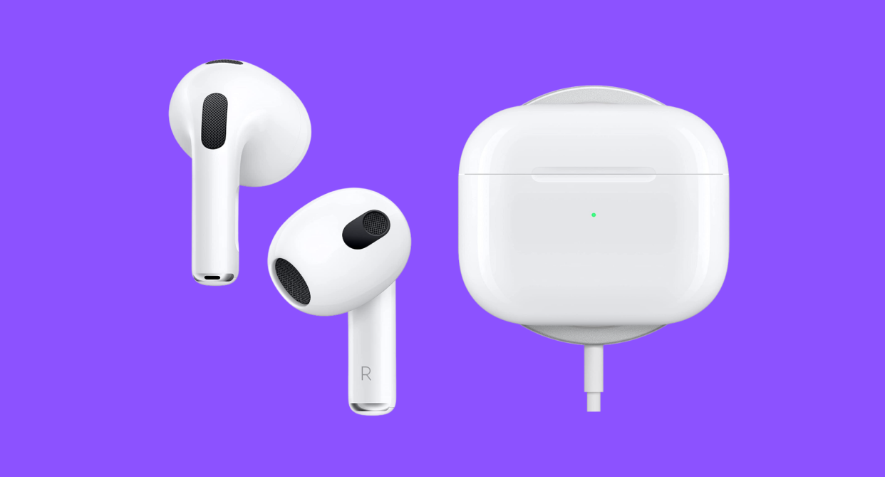 airpods, ear buds and charging case 3rd generation Apple AirPods on sale at amazon canada early prime day deal